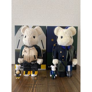 ベアブリック(BE@RBRICK)のsacai × BE@RBRICK  100%&400%  サカイ　ベアブリック(その他)