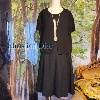 クリスチャンディオール(Christian Dior)のChristian Dior　クリスチャン・ディオール　スカート&ボレロ(ひざ丈スカート)