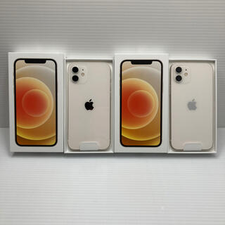 アイフォーン(iPhone)の【新品未使用】iPhone 12 64G SIMフリー ホワイト セット(スマートフォン本体)