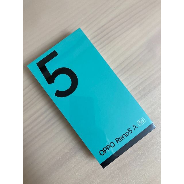 OPPO - 新品未開封 OPPO Reno5 A eSIM A103OP/SIMフリー