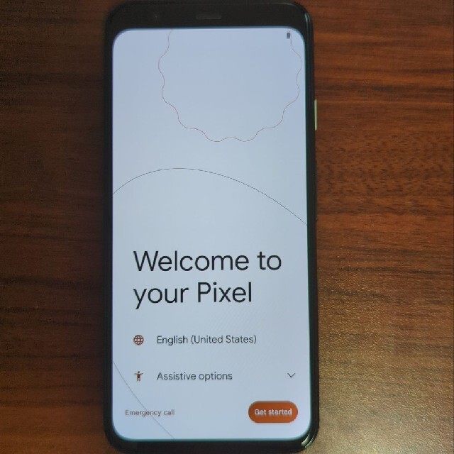 Google(グーグル)のGoogle Pixel4 128GB just black SIMロックフリー スマホ/家電/カメラのスマートフォン/携帯電話(スマートフォン本体)の商品写真