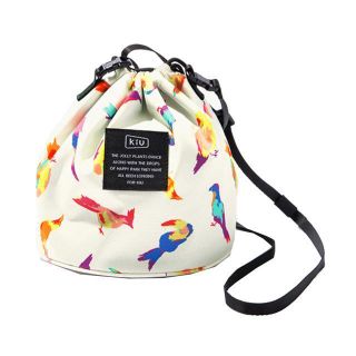 キウ KiU 300D ドローストリングバッグ DRAWSTRING BAG(ショルダーバッグ)