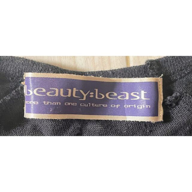 beauty:beast(ビューティビースト)のビューティービースト メッシュ トライバル トップス レディースのトップス(Tシャツ(半袖/袖なし))の商品写真