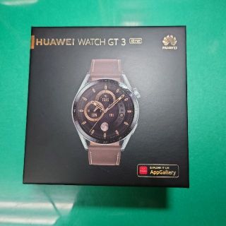 ファーウェイ(HUAWEI)のHUAWEI WATCH GT3 46mm Brown Leather(腕時計(デジタル))