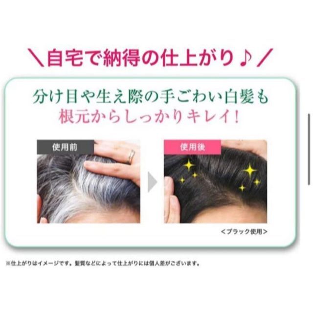 【4本セット】利尻昆布ヘアカラートリートメント白髪染め200g ブラック コスメ/美容のヘアケア/スタイリング(白髪染め)の商品写真