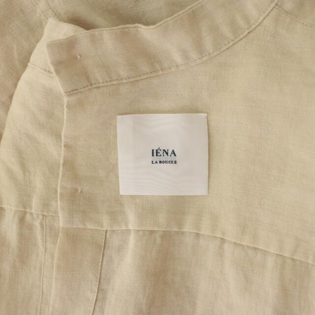 IENA(イエナ)のイエナ IENA LA BOUCLE 麻ブロードボザムシャツ チュニック 長袖 レディースのトップス(チュニック)の商品写真