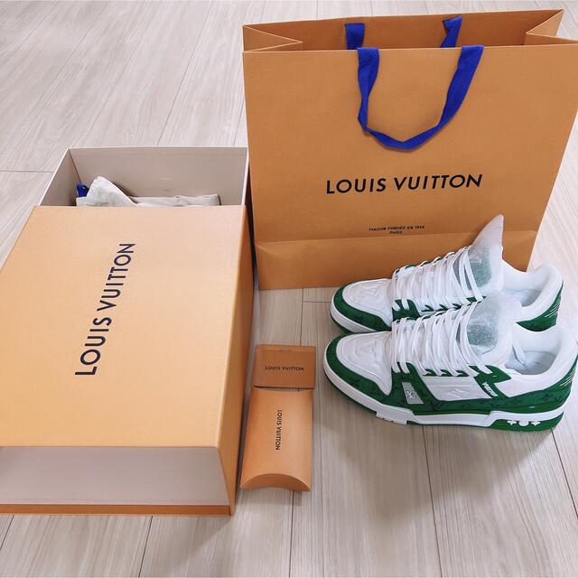 新作完売22SSヴィトンLVトレイナー スニーカー7LOUIS VUITTON