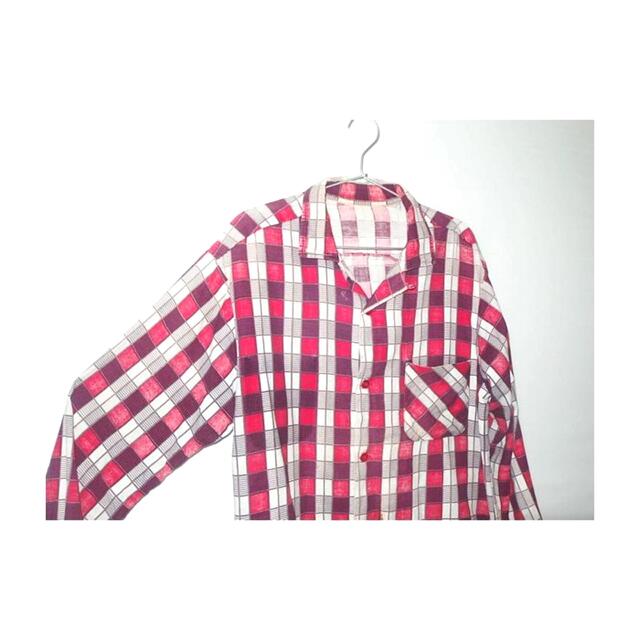 ▪️50's【RED】FLANNEL SHIRT | marshfieldhurricanes.com