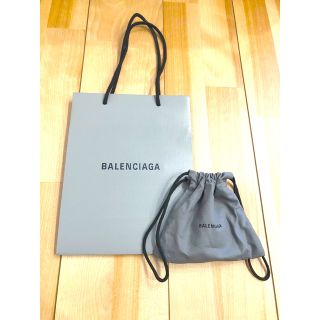 返品不可ですBALENCIAGA　Balenciaga　バレンシアガ　バッグ　巾着　袋