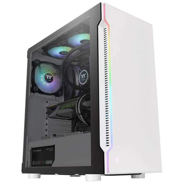 新品　最安！！Thermaltake H200 TG ミドルタワー型PCケース