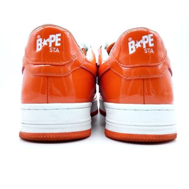 A BATHING APE(アベイシングエイプ)のA BATHING APE 21aw BAPE STA ORANGE WHITE メンズの靴/シューズ(スニーカー)の商品写真