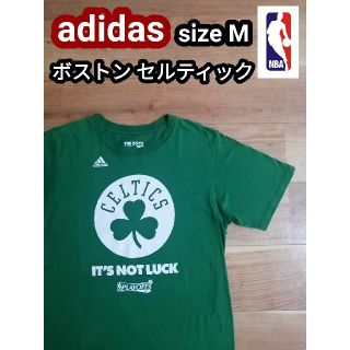 アディダス(adidas)のadidas アディダス NBA ボストンセルティックス Tシャツ グリーン M(Tシャツ/カットソー(半袖/袖なし))