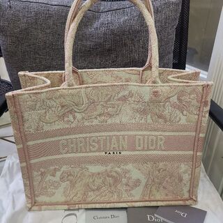 Christian Dior - Dior ディオール　ブックトート　スモール　ピンク