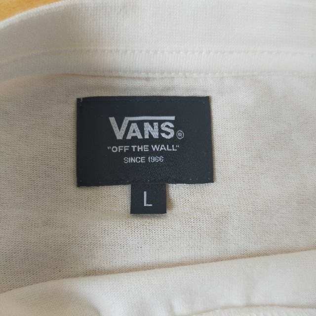 UNITED ARROWS green label relaxing(ユナイテッドアローズグリーンレーベルリラクシング)の☆【新品未使用】VANS Lｻｲｽﾞ 145㌢〜155㌢ 白Tシャツ☆ キッズ/ベビー/マタニティのキッズ服男の子用(90cm~)(Tシャツ/カットソー)の商品写真