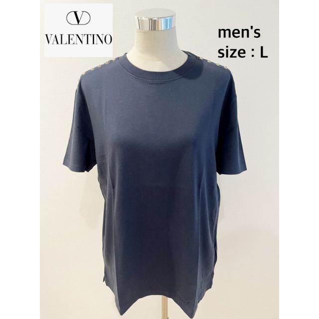 【美品】VALENTINO＊メンズTシャツ・サイズL