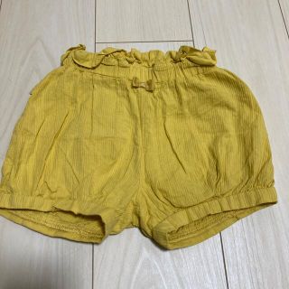 シマムラ(しまむら)のしまむら　ショートパンツ　100 イエロー(パンツ/スパッツ)