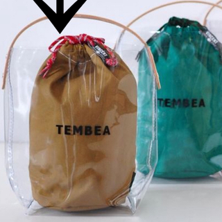 さらに値下げ！TEMBEA ×VINCENT SHOE LACE  PVCバッグ