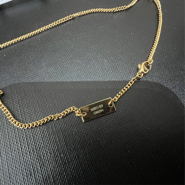 LOUIS VUITTON(ルイヴィトン)のLOUIS VUITTON ネックレス 金 メンズのアクセサリー(ネックレス)の商品写真