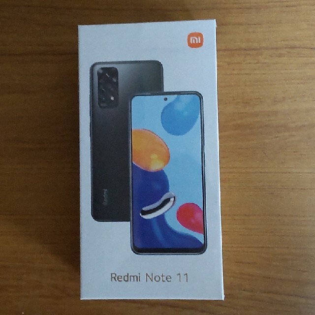 スマートフォン/携帯電話新品未使用　Xiaomi Redmi Note 11