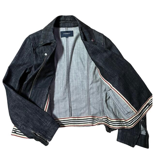 在庫限りセール ライダース バーバリー(BURBERRY) デニムジャケット 在庫限りセール ライダース バーバリー(BURBERRY) デニムジャケット