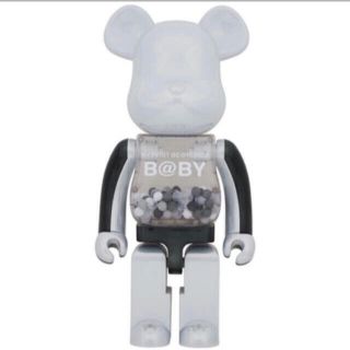 ベアブリック(BE@RBRICK)のBE@RBRICK B@BY BLACK & WHITE CHROME1000%(フィギュア)