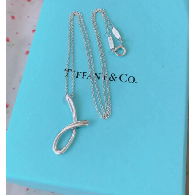 Tiffany & Co. - 極美品 新品仕上げ ティファニーイニシャルネックレス 