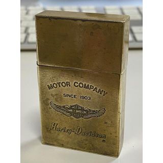 ハーレーダビッドソン(Harley Davidson)のZippo/ライター/1932/レプリカ/ハーレーダビッドソン/ビンテージ/ロゴ(タバコグッズ)