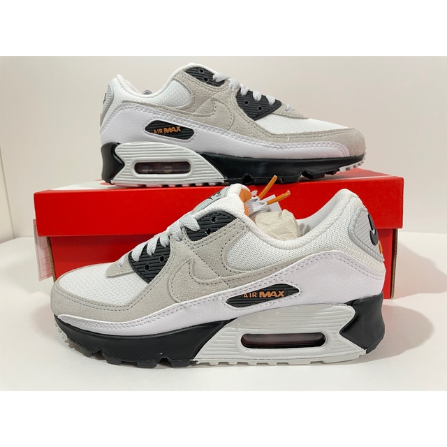 【新品】24㎝ NIKE AIR MAX 90 ホワイト/ブラック