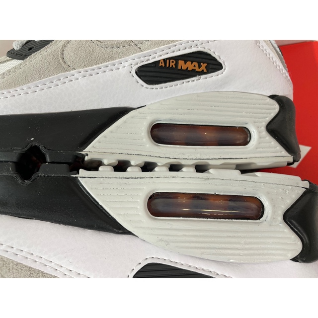 【新品】24㎝ NIKE AIR MAX 90 ホワイト/ブラック