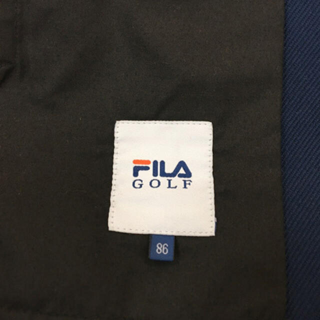 FILA(フィラ)のフィラ GOLF パンツ ストレート ロング スポーツウェア 無地 86 紺 メンズのパンツ(スラックス)の商品写真