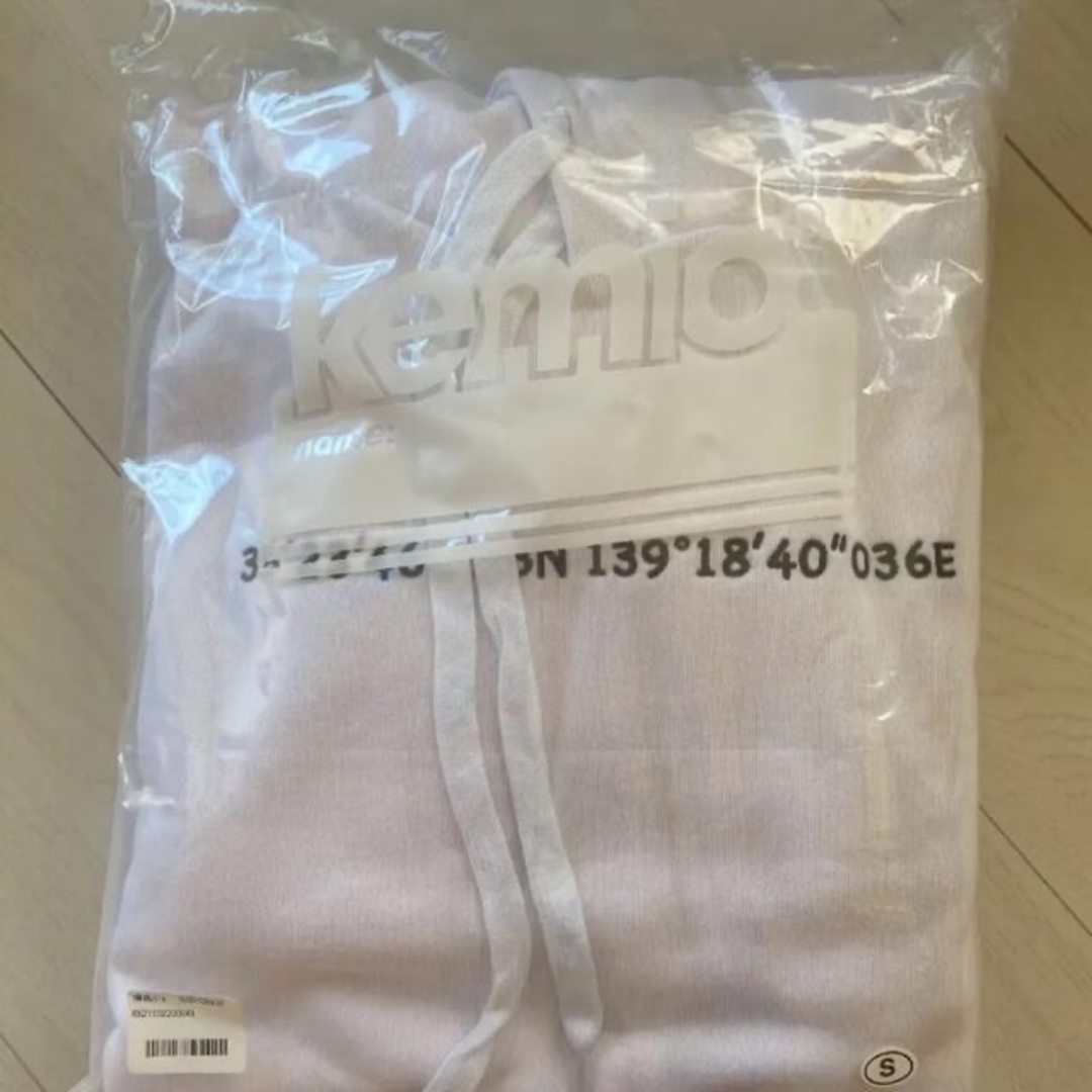 Kemio store White パーカー フーディー