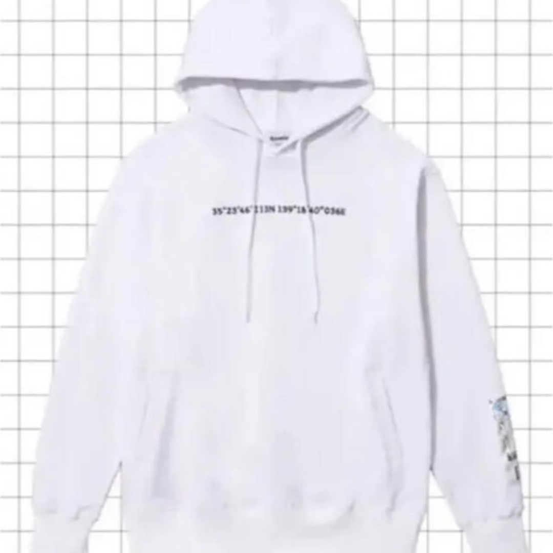 Kemio store White パーカー フーディー | フリマアプリ ラクマ