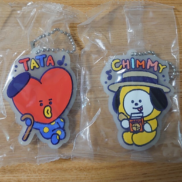 防弾少年団(BTS)(ボウダンショウネンダン)のBT21 カプセルラバーマスコット　〜Railway Journey〜 エンタメ/ホビーのおもちゃ/ぬいぐるみ(キャラクターグッズ)の商品写真