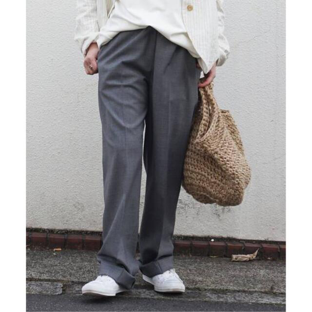 HERILL / ヘリル】 WOOL TROPICAL EASY PANTS