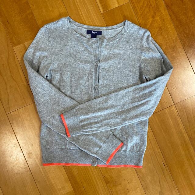 GAP(ギャップ)の女児　カーディガン　140センチ【GAP】 キッズ/ベビー/マタニティのキッズ服女の子用(90cm~)(カーディガン)の商品写真