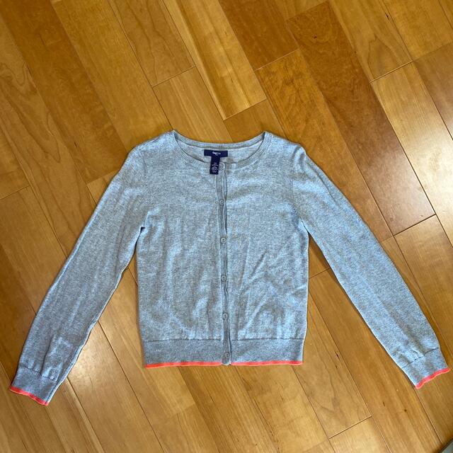 GAP(ギャップ)の女児　カーディガン　140センチ【GAP】 キッズ/ベビー/マタニティのキッズ服女の子用(90cm~)(カーディガン)の商品写真