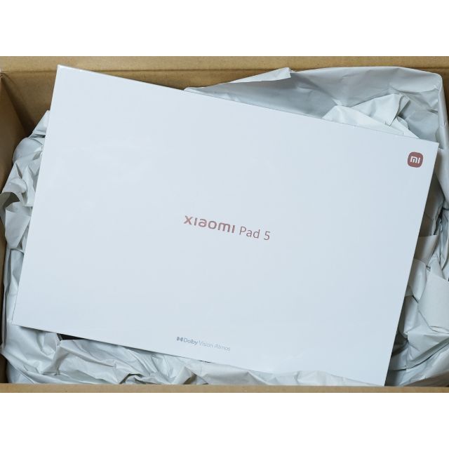 新品■Xiaomi Pad 5 6GB 128GB グレイ 国内版 正規品 スマホ/家電/カメラのPC/タブレット(タブレット)の商品写真