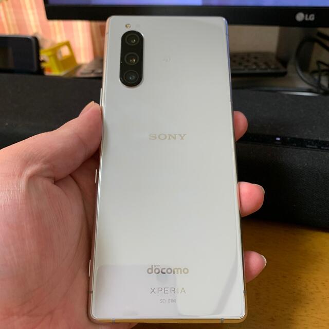 Xperia(エクスペリア)の【ジャンク品】Xperia 5 SO-01M スマホ/家電/カメラのスマートフォン/携帯電話(スマートフォン本体)の商品写真