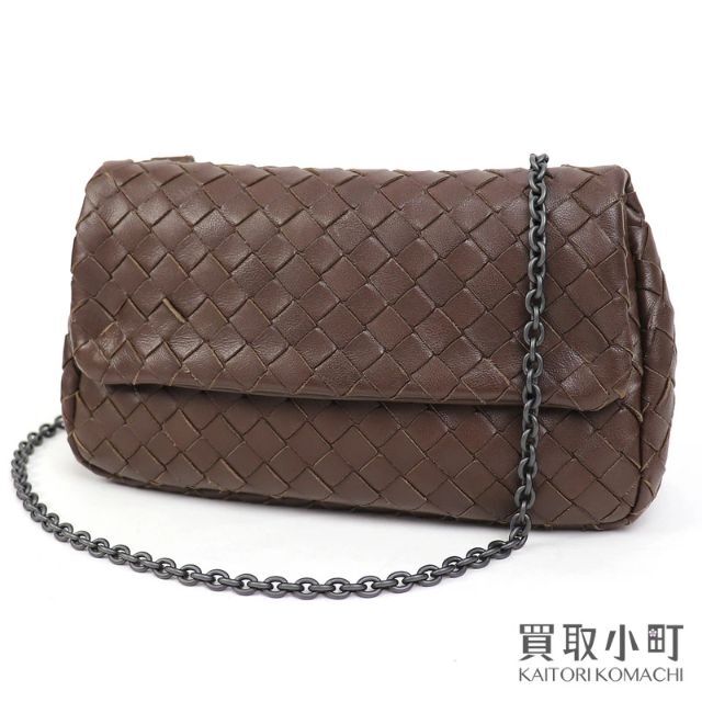 BOTTEGA VENETA ボッテガヴェネタ レザー 巾着 ショルダーバッグ ブラック P01426858J