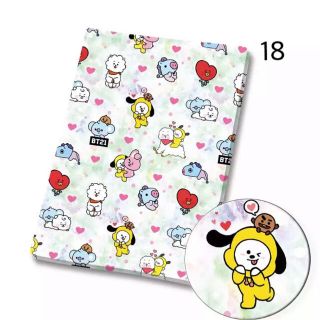 ★BT21★新入荷♡BTS 防弾少年団 バンタン 生地 布 ハギレ(生地/糸)