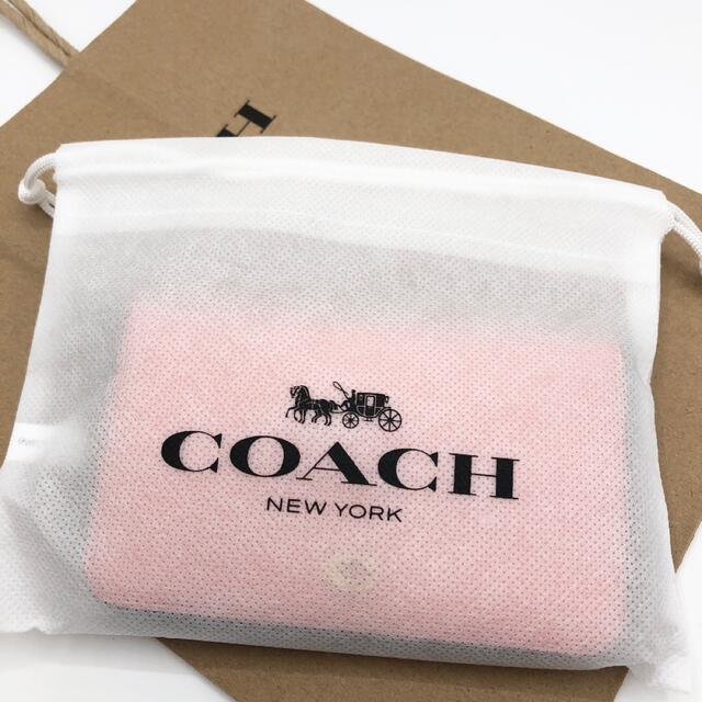 COACH(コーチ)の【COACH☆新作】新品！スリム カード ケース！カラーブロック！ピンク！レザー レディースのファッション小物(財布)の商品写真