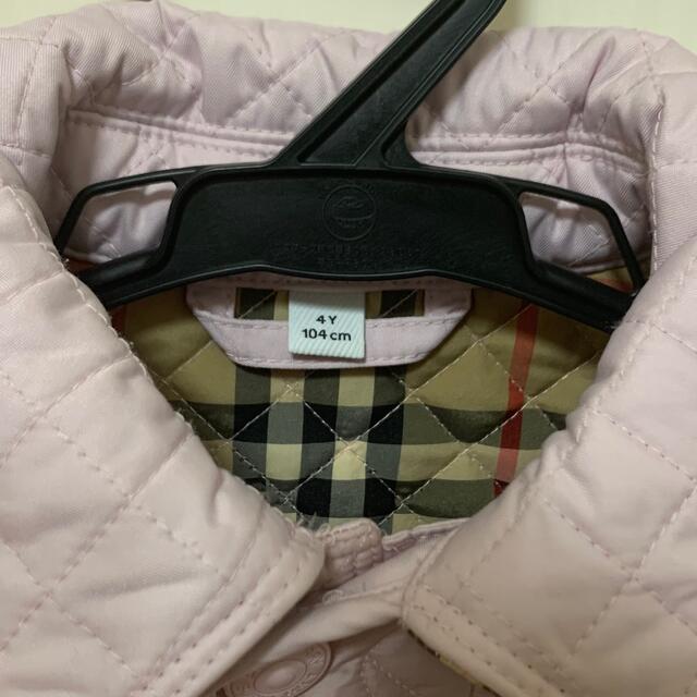 BURBERRY(バーバリー)のバーバリー♡モノグラムキルティングパネル ジャケット キッズ/ベビー/マタニティのキッズ服女の子用(90cm~)(ジャケット/上着)の商品写真