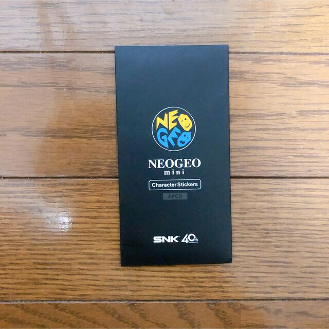 NEOGEO - #12 NEOGEO mini キャラクター ステッカー 4枚入り SNKの