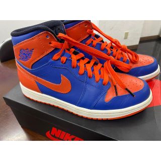 ナイキ(NIKE)のNIKE AIR JORDAN 1 RETRO HIGH OG KNICKS(スニーカー)