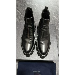 プラダ チェルシーブーツの通販 30点 | PRADAを買うならラクマ