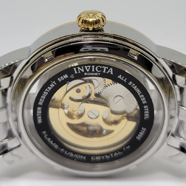 【本命色?】Invicta 44mm ディズニー ミッキーマウス オート コンビ