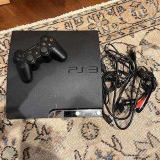プレイステーション3(PlayStation3)のPS3本体　ケーブル　コントローラ　ジャンク品(家庭用ゲーム機本体)