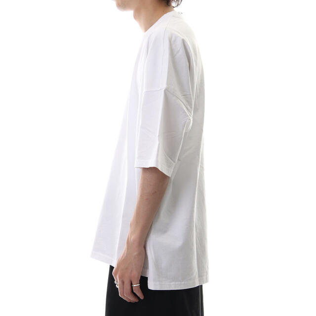 KAZUYUKI KUMAGAI ATTACHMENT(カズユキクマガイアタッチメント)のKAZUYUKI KUMAGAI ドルマン Tシャツ ホワイト メンズのトップス(Tシャツ/カットソー(半袖/袖なし))の商品写真