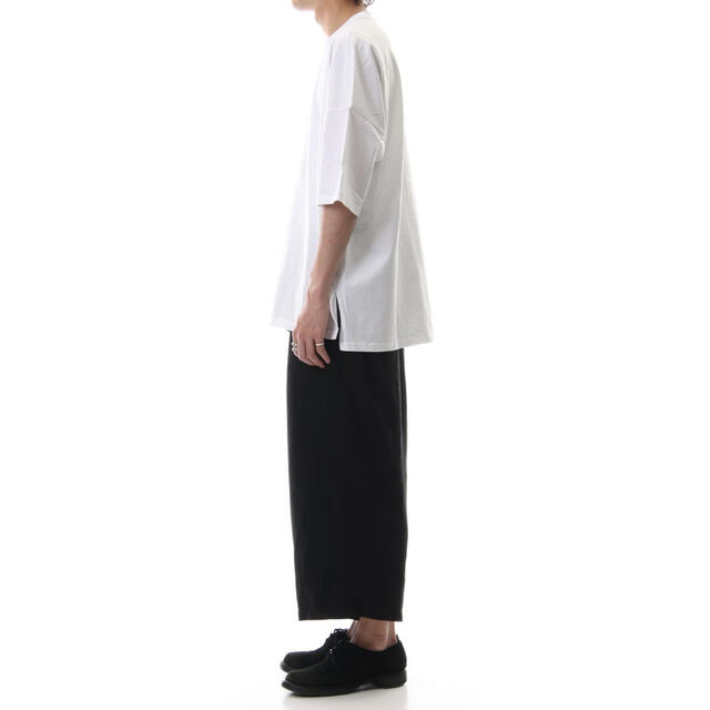 KAZUYUKI KUMAGAI ATTACHMENT(カズユキクマガイアタッチメント)のKAZUYUKI KUMAGAI ドルマン Tシャツ ホワイト メンズのトップス(Tシャツ/カットソー(半袖/袖なし))の商品写真