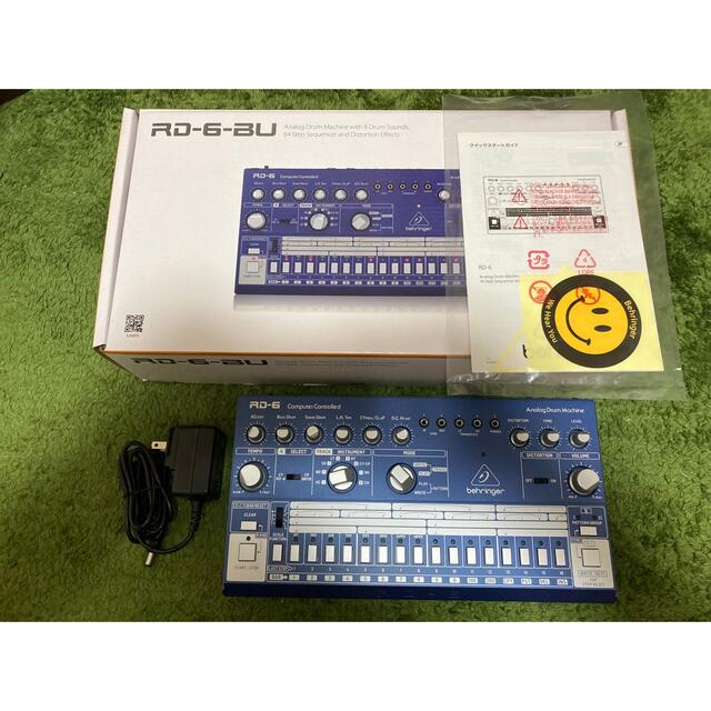 送料込！美品！BEHRINGER RD-6-BU Rhythm Designer